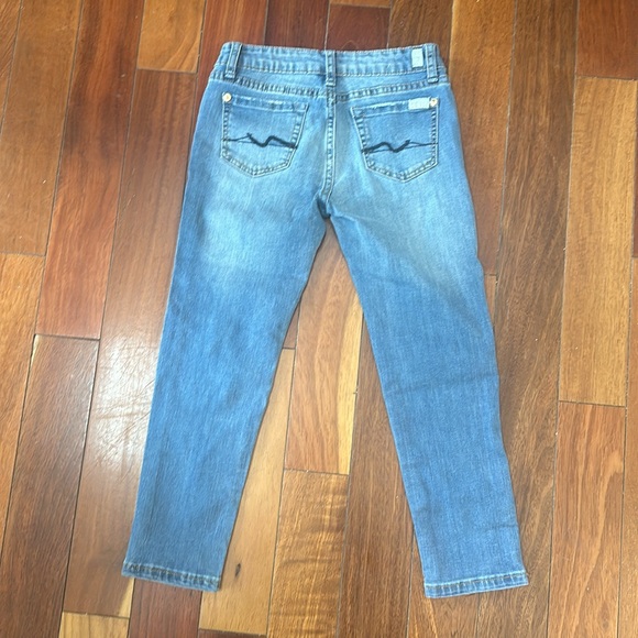 Perfect seven for all mankind distressed girl jeans - Picture 4 of 4